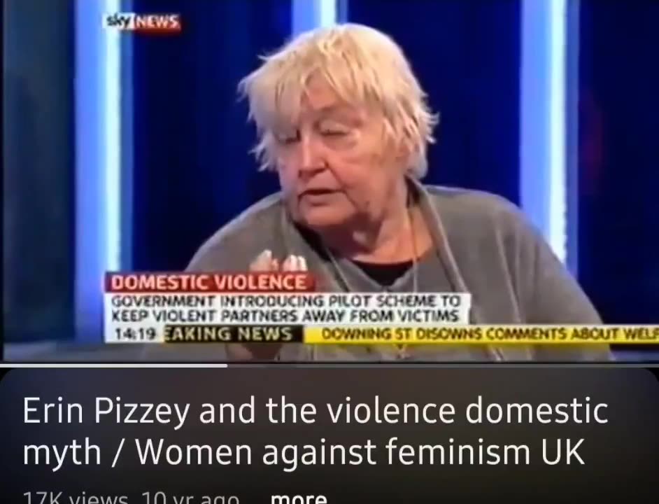 You could TRY and catch Erin Pizzey out