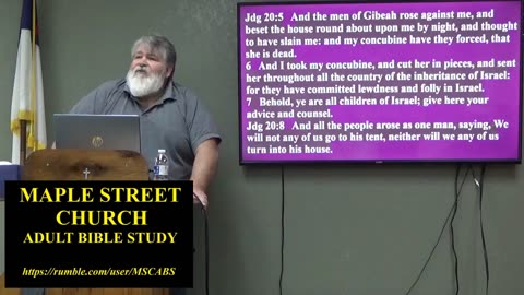 Judges Chapter 19 & 20