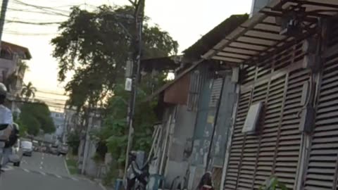 Gorgeous Afternoon on R. Vicencio Street in Mandaluyong City, Philippines