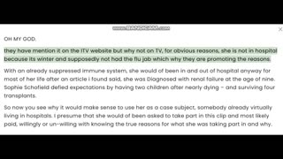 EXPOSED - ITV USE LIFE LONG I’LL WOMAN TO RAMP UP SKYROCKETING HOSPITALISATION CASES