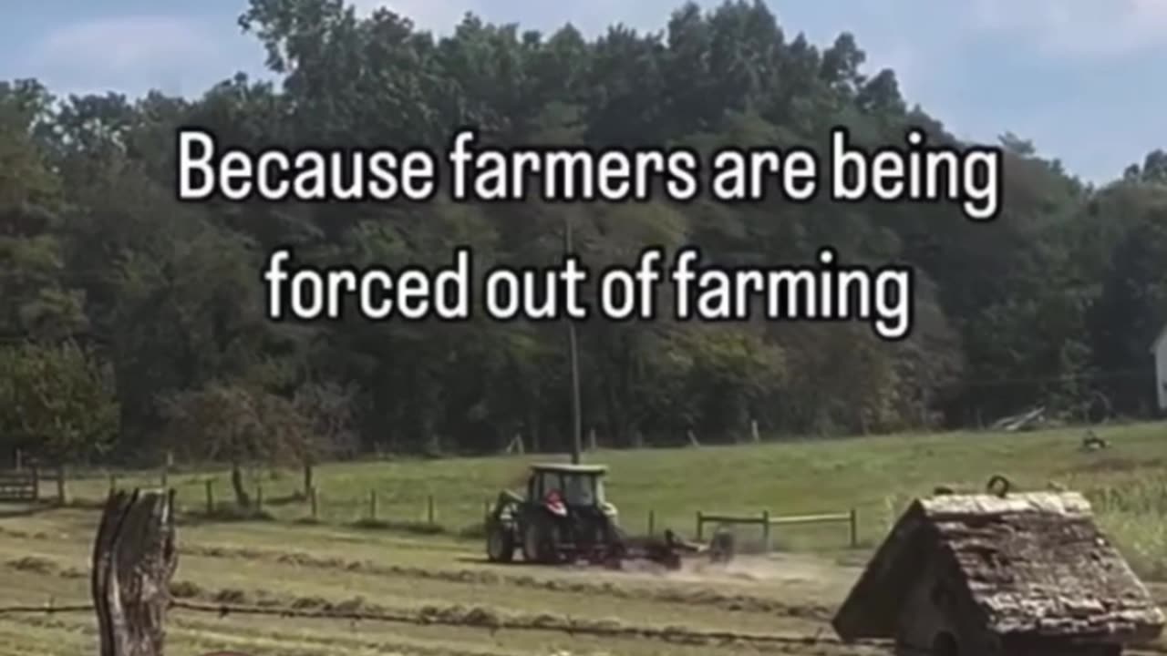 You wonder why food prices are sky rocketing...