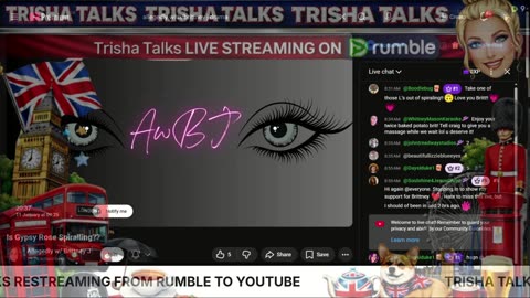 Trisha Talks YouTube recording AWBJ 10/11TH JAN 2026.