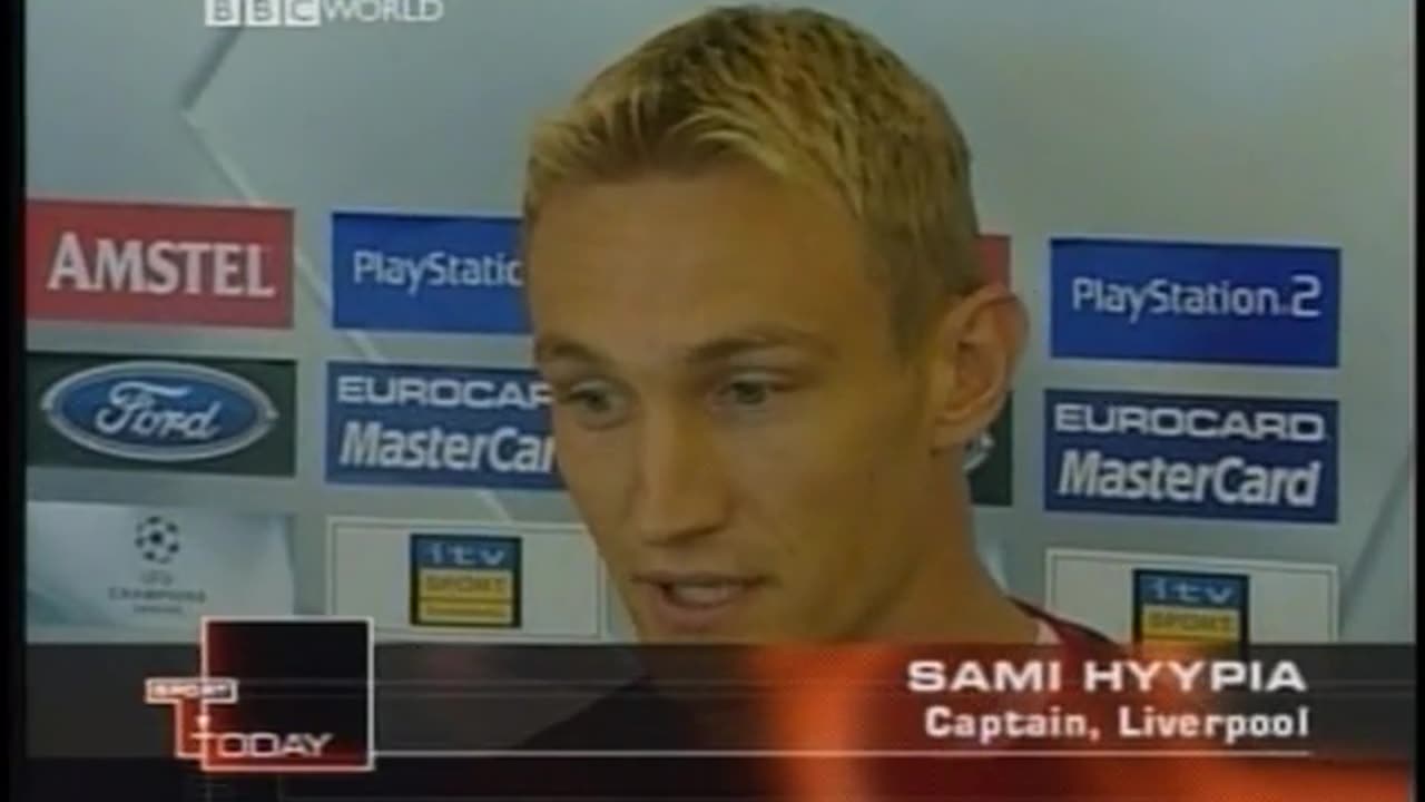 Sport Today BBC September 11, 2001 745am-759am BST