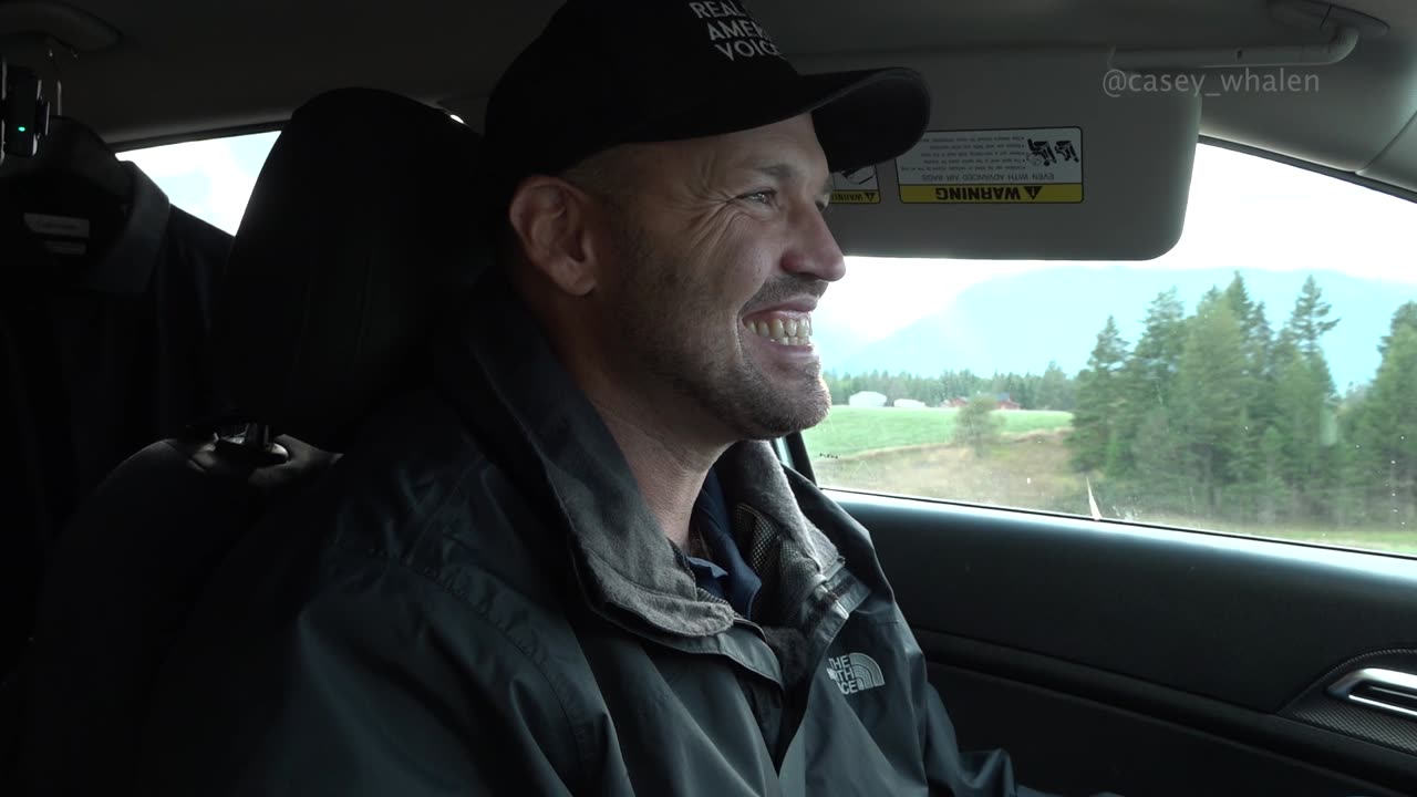 Reporter Ben Berquam Visits North Idaho - US/CAN Border