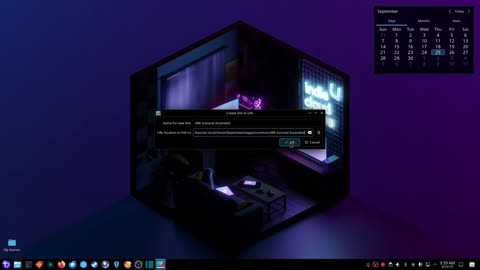 Create A Desktop Shortcut In Bazzite Linux