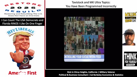 You Never Had Control Over Your Mind: Tavistock and MK Ultra
