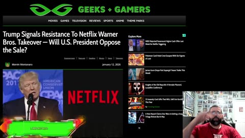 Trump Interrupting WBD Netflix Bid Deal