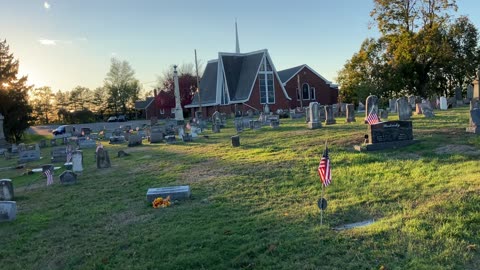 Visiting Montour's Presbyterian Church & Cemetery