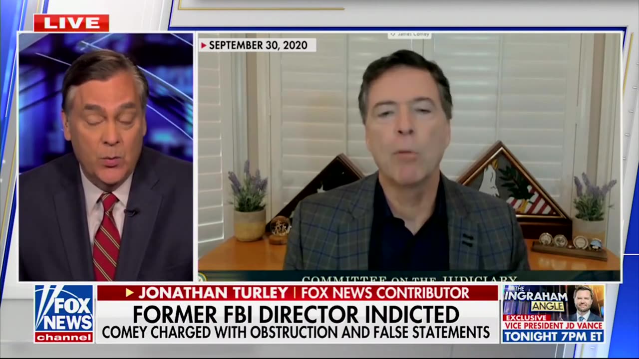 Jonathan Turley Breaks Down Why Obstruction Charge Could Be Most Damaging For Comey