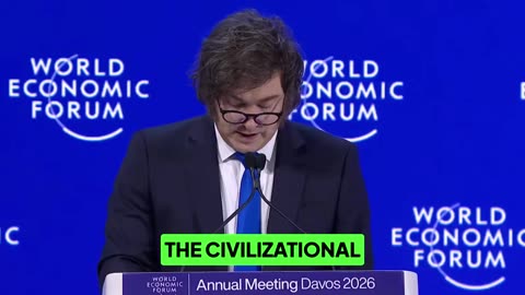 BREAKING 🚨 Argentina President Milei stuns the room saying America is actually SAVING...