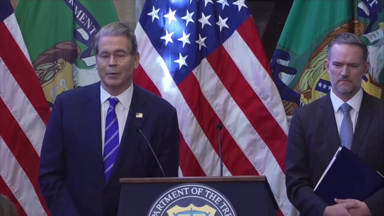 'Tariffs are a surcharge, not a tax': Scott Bessent lashes out at question from reporter