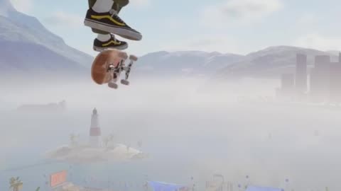 EA Skate. | Mega Ramp Fail | Tutorial Island | 4K | #shorts