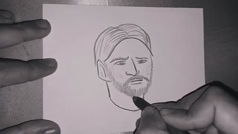 How To Draw Leonel Messi