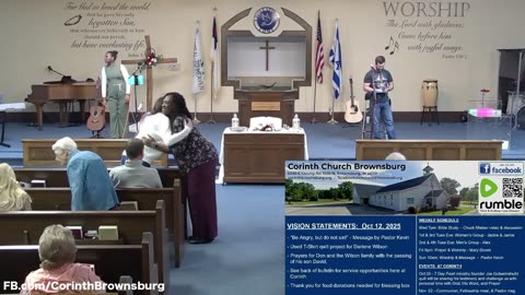 Corinth 10-19-2025: "Be Angry But Do Not Sin!"