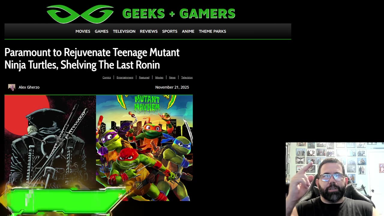 Paramount Rejects Last Ronin For New Live Action TMNT Movie Reboot