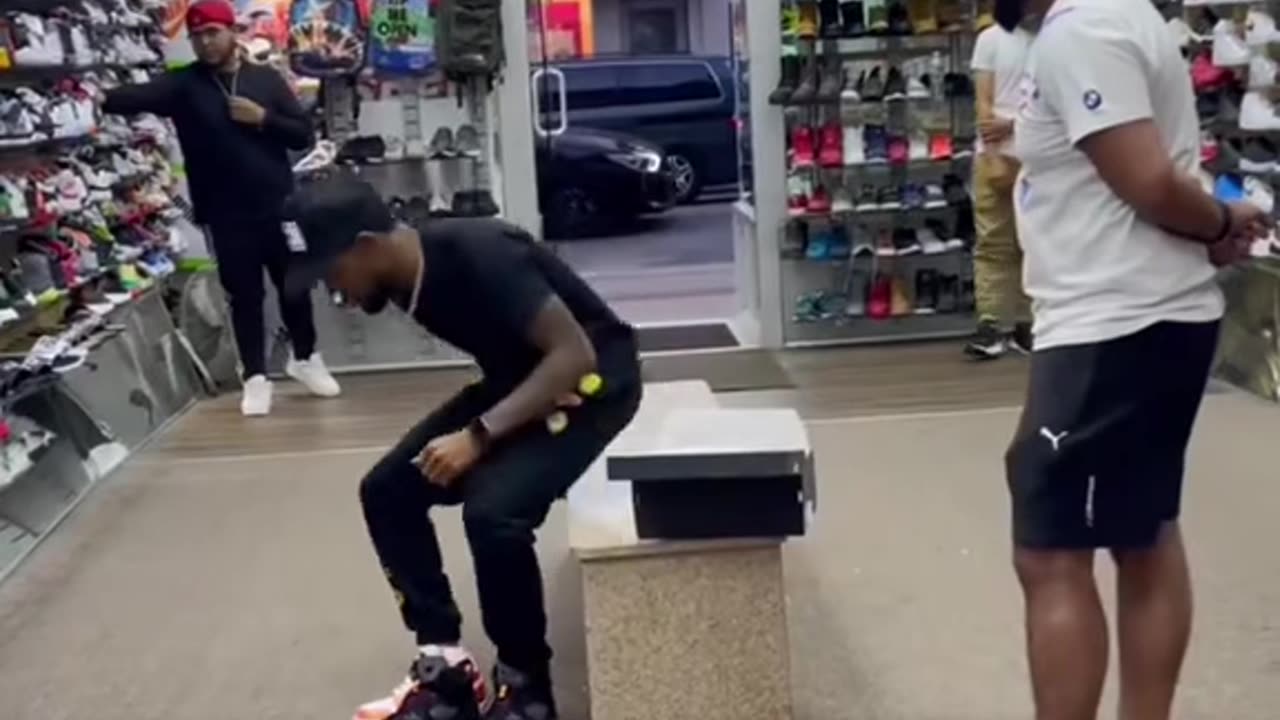 Stealing shoes “PRANK”