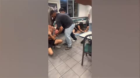 7 people were arrested after a brawl over a food order mix-up at a San Antonio Whataburger Sunday.