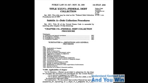 28 U.S.C. 3002(15)(a) DEBUNKED!!!