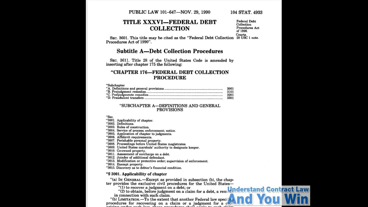28 U.S.C. 3002(15)(a) DEBUNKED!!!
