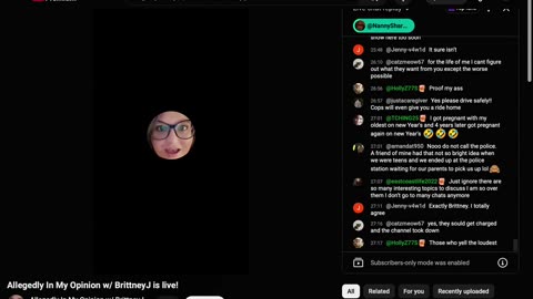 12-31 Allegedly In My Opinion w/ BrittneyJ is live