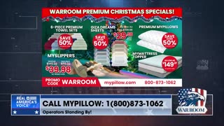 Go To MyPillow.com/warroom And Order Your Christmas Gifts For You And Your Family Today!