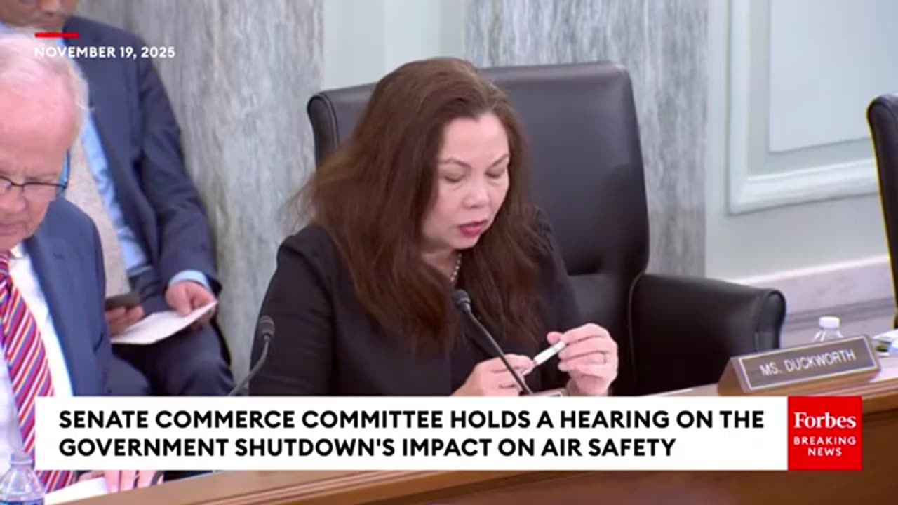Tammy Duckworth Sounds Alarm On FAA's 'Failure To Respond To Basic Information Requests'