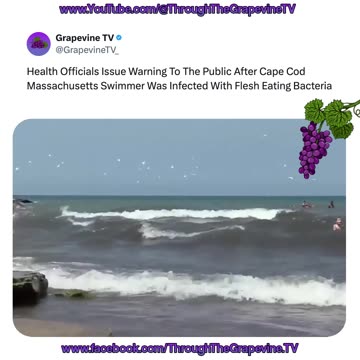 Health Officials Warn After Cape Cod Swimmer Contracts Flesh Eating Bacteria