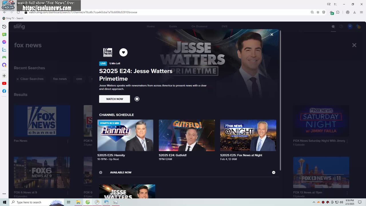 Jesse Watters Primetime 8PM - 2/3/2025