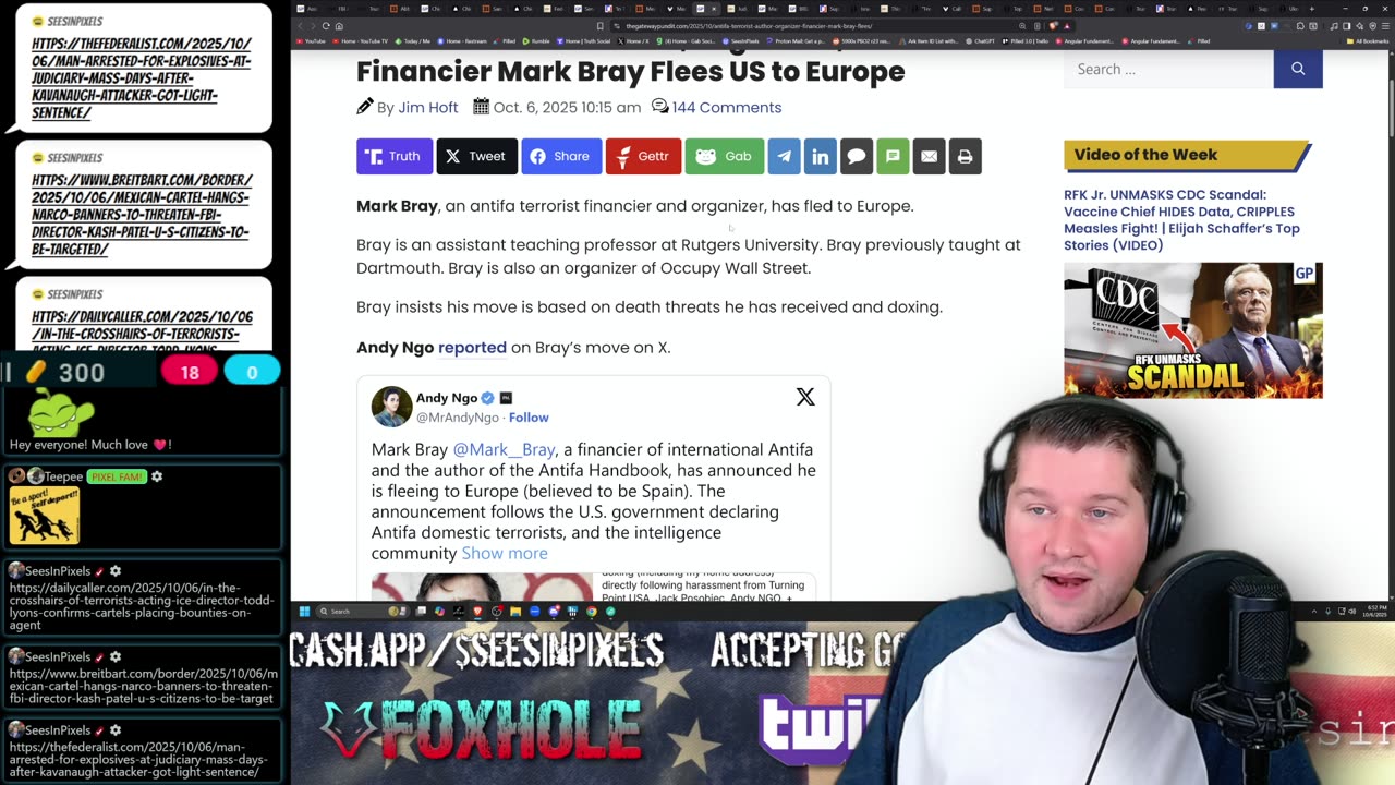 The Breakdown Episode #836: Monday News
