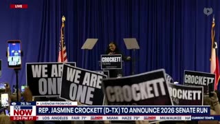 Jasmine Crockett announces her run for U.S. Senate: "What we need is for me to have a bigger voice."