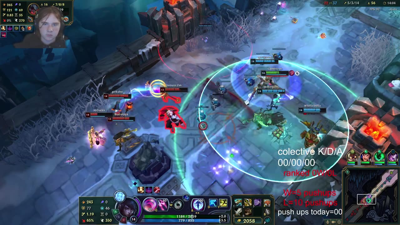 league of legends ranked GRIND