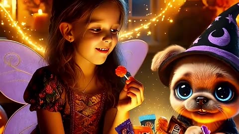 Trick or Treat! Watch this Cute Frenchie Baby's Sweet Haul! 🎃🐶#Halloween #TrickOrTreat #CutePet