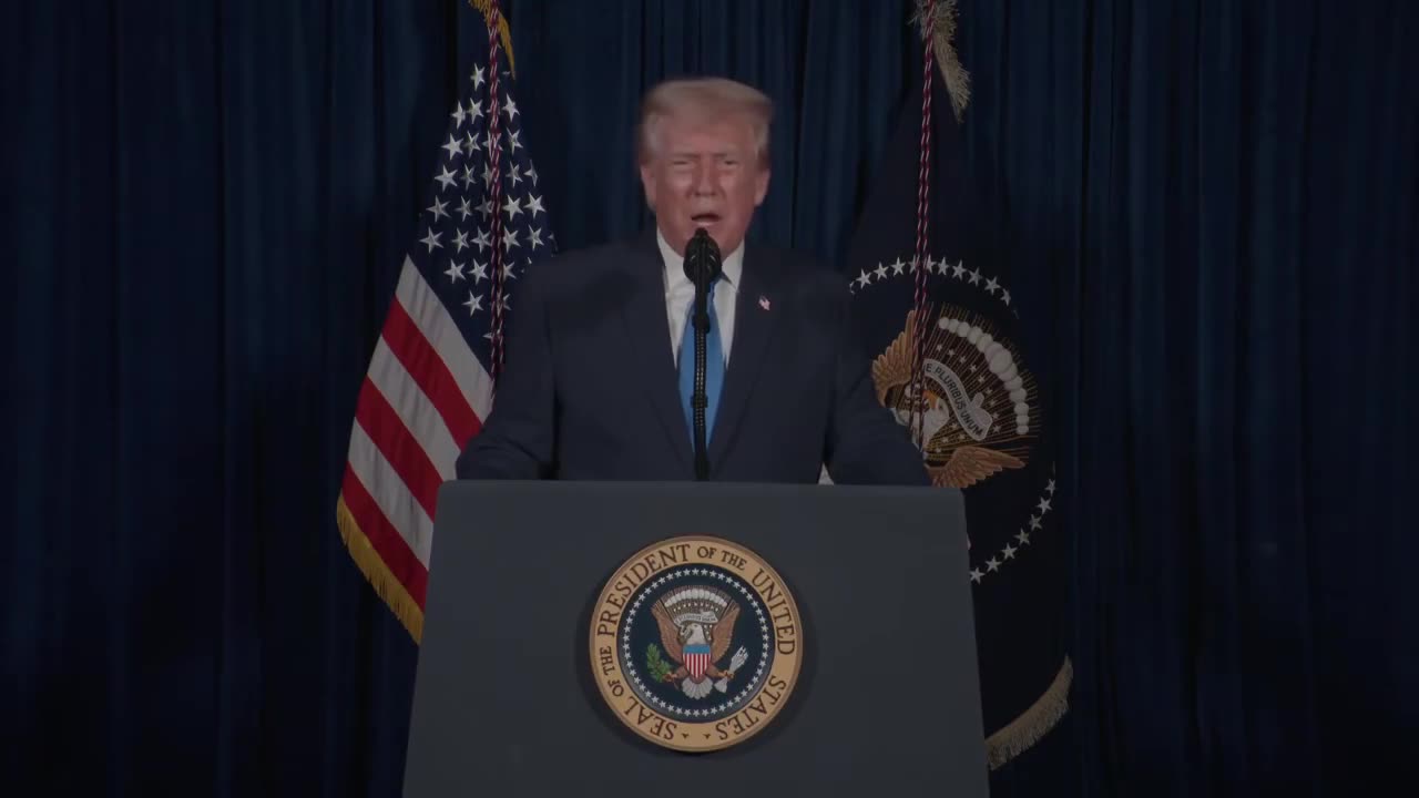 President Trump Addresses the Nation Following Attack on National Guard in DC