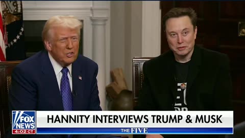 NEW: Elon Musk & Donald Trump sit down with Sean Hannity