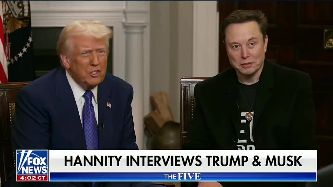 NEW: Elon Musk & Donald Trump sit down with Sean Hannity