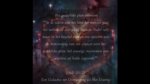 Het Goddelijk Plan Overwint