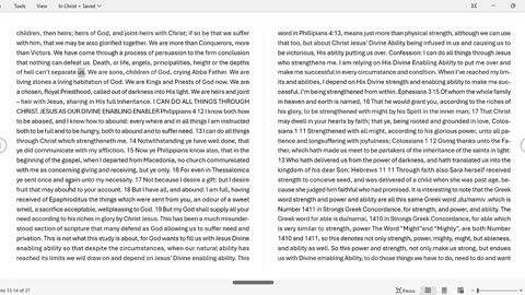 JESUS OUR ENABLER... PART 6 IN VHRIST
