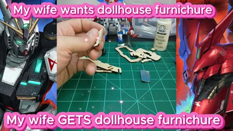 Building dollhouse furnichure for my wife epi 4!