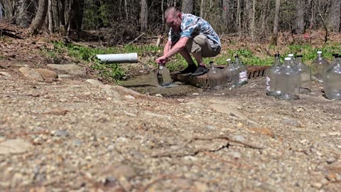 Filling Up At The Spring