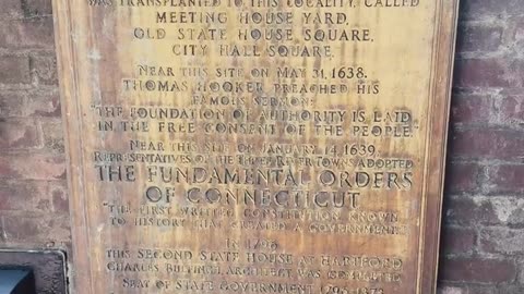 Fundamental Orders of Connecticut (1639) - First written constitution