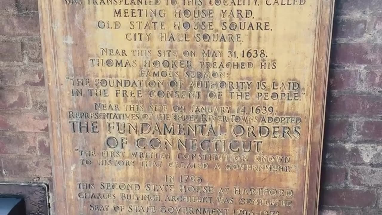 Fundamental Orders of Connecticut (1639) - First written constitution