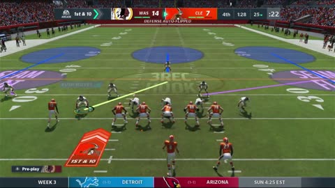 1964 WASHINGTON VS Madden 21 I Franchise WEEK 3 VS THE BROWNS ,