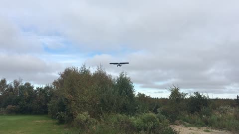 My First Landing At Alaska Rainbow Lodge