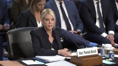Bondi just UNLOADED on Senator Coons after he tried to say that the indictments against Comey