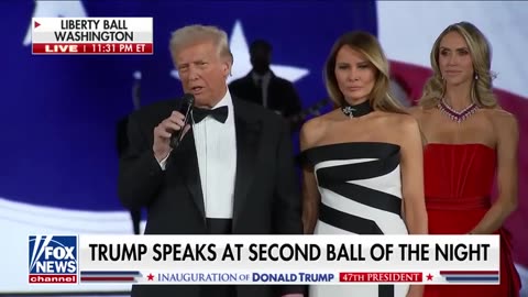 Trump Family Dances Onstage at the Liberty Ball
