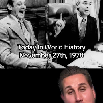 THE HISTORIC MOMENT OF NOVEMBER 27th, 1978