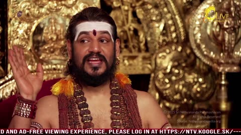 Witness the Divine Presence: Live Darshan of Bhagavan Nithyananda