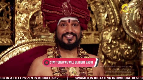 Witness the Divine Presence: Live Darshan of Bhagavan Nithyananda