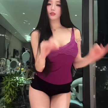 Cute Purple Short shorts Tempting Sexy Dance | Daily Beauty EP 1392