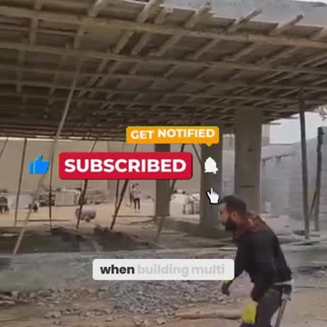 Why Workers THROW Away the Supports of Dangerous Concrete Structures!